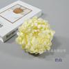 Flor de crisântemo artificial rica tecido de seda flor artificial material artesanal adereços de fotografia guirlanda adorno de cabeça com flor lasanha flor grande