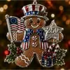 Adorno Navideño de Producto Nuevo Transfronterizo Aniversario 250 Decoración Navideña Colgante Artesanal de Acrílico