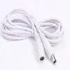 Cabo de Alimentação DC Branco de 5m Cabo de Extensão DC Conector Macho e Fêmea DC 5.5X2.1 Cabo de Extensão DC