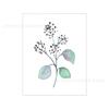 Múltiples Láminas de Arte de Hojas de Plantas Minimalistas Modernas Nórdicas, Pinturas Decorativas, Pósteres para el Hogar en Lienzo al Óleo, Arte de Pared sin Marcos