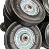 Rueda de Goma Semi-Hueca 10X2.75, Resistente a Pinchazos y al Desgaste, para Generador de Compresor de Aire de 10 pulgadas y Cortacésped Inflable