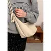 2026 Nueva Bolsa Sencilla Estilo Coreano Bajo el Brazo para Mujer, Bolso de Hombro Cruzado Versátil de Gran Capacidad, Bolso de Bollo de Moda para el Trabajo