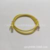 Cabo de Rede Categoria 5 Amarelo Montado 1m a 30m com Cabeça Cristal Jumper Cabo de Rede Roteador Adsl