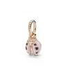 Colgante de animal Huiyue DIY mariquita linda mariposa pájaro abeja cuentas de aleación pulsera de cuentas accesorios en stock