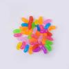 Caramelo Suave Realista de Tamaño Mediano Caramelo Arcoíris Frijoles de Gelatina Accesorios de Decoración de Caramelo Hechos a Mano DIY Juguete de Comida Realista Frijoles de Caramelo
