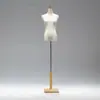 ¡Guau! Tienda de Ropa Modelo Personalizado Maniquí de Ventana de Ropa Femenina de Media Longitud Accesorios Muñeca Artificial Modelo Soporte de Exhibición Vestido de Novia