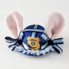 Parque de Atracciones Sombrero de Madre Judy Conejo Policía cos Sombrero de Dibujos Animados Sombrero de Copa para Niños Diadema Accesorios para el Cabello de Orejas de Conejo Mujeres