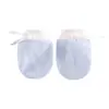 Guantes Transpirables para Bebés Recién Nacidos, Guantes Anti-Rayaduras para Bebés, Adecuados para Primavera, Verano y Otoño, Masticables, Estilo Delgado de Verano