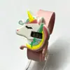 Reloj de Juguete para Niños Reloj Digital Pulsera de Presión Niño Pequeño Niña Bebé Súper Lindo Dibujos Animados Gelatina Reloj de Golpeo Dropshipping