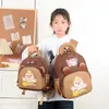 Mochila Infantil Capivara, Fofa e Leve Mochila Escolar para Jardim de Infância, Mochila de Grande Capacidade para Meninos e Meninas, Moderna