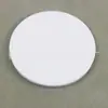 Embriones lisos en stock transferencia térmica UV a mapa LOGOTIPO posavasos de café posavasos pintados a mano para bricolaje suministro de fabricantes