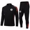 2526 Otoño e Invierno Miami Uniforme de Entrenamiento de Fútbol de Manga Larga Betis Ropa Deportiva Adulto Uniforme de Juego Real Madrid para Hombre