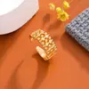Anillo de pareja tiembla rápido mano al por mayor cobre puro sin decoloración anillo más que color plata s925 diseño minoritario femenino sentido