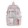 Mochila de Estilo Nacional Chino Nuevo Estilo para Estudiante Universitaria, Gran Capacidad, Casual, para Computadora, Viaje, Estilo Fresco, Estilo Artístico, para Mujer