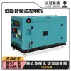 Generador Diésel de Bajo Ruido Doble Cilindro Cuatro Tiempos Refrigerado por Aire Máquina de Suministro de Energía Equipo de Suministro de Energía para Rescate en Desastres Sísmicos