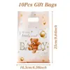Bolsa de Regalo Portátil Transfronteriza Animales de la Selva Mariposa Sirena Bolsa de Regalo Bolsa de Empaque de Regalo para Fiesta de Cumpleaños Infantil