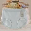 Ropa interior de algodón lisa de color sólido, imprimible y personalizable para mujer, talla grande 10A, con refuerzo de algodón antibacteriano, bragas al por mayor