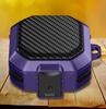 Funda Adecuada para Auriculares Bluetooth Samsung Galaxy Buds 4/Buds 4 Pro con Hebilla de Cierre y Carcasa con Patrón de Fibra de Carbono