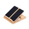 Tabla de Inclinación Plegable de Madera Taburete Plegable de Madera para Oficina Taburete de Punta de Pie de Madera Ejercicio de Estiramiento de Gemelos Tabla de Fitness