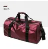 Bolsa de Viaje Portátil para Distancias Cortas con Separación de Seco y Húmedo, Bolsa Deportiva para Natación y Fitness, Bolsa de Equipaje de Gran Capacidad para Viajes de Ocio y Viajes de Negocios