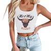 Camiseta feminina de manga curta da moda com corte slim e umbigo da INS europeia e americana AliExpress verão 2025