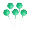 20 Piezas Doradas Bolas de Burbuja para Pastel Enchufe Decoración para Boda Aniversario Fiesta de Cumpleaños Traje