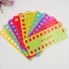 Mengfang cross-stitch fábrica venda direta cor plástico 20 furos threading board Suzhou bordado bordado bordado placa de enrolamento especial