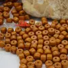 Resina direto da fábrica 8*6mm cera de abelha imitação coluna curta coral imitação vermelho verde dourado coluna contas acessórios de joias DIY