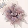 Elegantes y Hermosos Accesorios de Flor de Malla Degradada Estilo Hada DIY Accesorios para el Cabello Ropa Pinzas para el Cabello Accesorios para Corsage Materiales y Piezas