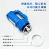 Linterna LED con luz lateral recargable luz fuerte portátil luz pequeña portátil luz fuerte de largo alcance para el hogar reflector