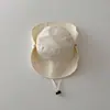 Chapéu de Verão Fino Estilo Ins Qiunan Chapéu de Pescador Secagem Rápida Meninos e Meninas Proteção Solar Chapéu de Pescador com Aba Chapéu de Sol para Bebê