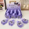 Auténtico Kuromi Manzana de Agua Realista Falsa Serie Celebridad de Internet Slime para Aliviar el Estrés Recompensa para Estudiantes Pequeños Regalos Venta al por Mayor