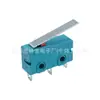 Microinterruptor Verde de Três Pinos Kw-12 com Alça Interruptor de Proteção de Abertura de Pistola de Solda Interruptor de Limite de Curso Pequeno