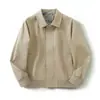 Chaqueta de solapa de lujo casual de negocios para hombre, nueva temporada Primavera 2026, estilo simple, moderno, casual, moda, abrigo negro para el día a día
