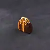 Ágata Natural Jade Cristal Piedra Cruda Mini Bolsita de Mano Decoración Pieza de Tallado DIY Adorno Pequeño Regalo Transfronterizo