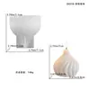 Molde Giratório Quadrado Geométrico 3D de Silicone para Velas de Resina Aromaterapia Gesso