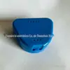 Pronta entrega atacado moldeira termoplástica dental noturna anti-bruxismo anti-ronco + conjunto caixa colorida de armazenamento de moldeiras