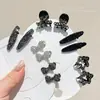 Mini pinza de garra con pedrería para mujer, modelo nuevo de alta gama 2026, exquisita pinza para el pelo para flequillo, pinzas laterales y flequillo de frente