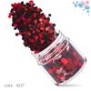 Dark Red Laser Set Cross-Border 12 cores Mixed Nail Art Sequins Espumante em pó Nail Art Jewelry Drill Nail Sticker