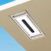 Secador de ropa eléctrico para uso doméstico, interior, ultradelgado, invisible, montado en la pared lateral, retráctil, secador de ropa multifuncional para balcón
