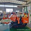 Cosechadora Cribado Secundario Maquinaria Agrícola Arroz Combinado Cosecha y Trilla de Soja Máquina Todo-En-Uno Trigo Cosechadora de 28 Caballos de Fuerza