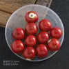 Acessórios de Joias Jingdezhen 14mm Contas Cerâmicas Redondas Acessórios para Pulseira Contas Soltas Colar de Mão Joias Artesanais DIY