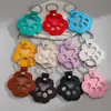 Llavero de Pata de Gato para Mascota de Cuero, Colgante Lindo de Dibujos Animados para Guardar Pelo de Perro y Gato, Adorno Personalizado de Moda