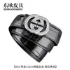 Cinturón Casual de Negocios para Hombre de Barriga de Cocodrilo Siamés Importado de Tailandia Hebilla Completa de Acero Cuero Genuino Lujo Accesible Cinturón para Hombre
