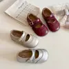 Zapatos Mary Jane de Cuero Nuevos para Niñas de Primavera y Otoño, Zapatos de Princesa de Suela Suave, Zapatos Individuales Bajos para Niños, Zapatos de Actuación, Modernos y Versátiles