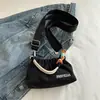 Comercio Exterior Estilo Coreano Literario Fresco 2026 Letra Plisado Nuevo Gran Capacidad Elegante Casual Simple Bolso de Hombro Cruzado
