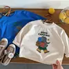 Camiseta Base Versátil de Manga Larga para Niños, Estilo Coreano, Nueva Colección Primavera y Otoño 2026, para Niños y Niñas, Elegante