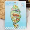 Serie YunnanAtracciones Culturales y Creativas ÚnicasXishuangbannaCiudad TurísticaSouvenirImanes de Refrigerador de Madera