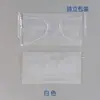 Fábrica de Xiantao mascarilla de protección de tres capas para adultos civiles, azul y blanco, fina, para verano, con banda elástica plana, empaque individual, mascarilla desechable