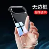 Adequado para Celulares da Série Iphone18Pro, Capas para Celular Apple 17P Ultrafina Sem Moldura 16 Capas Transparentes para Celular 15